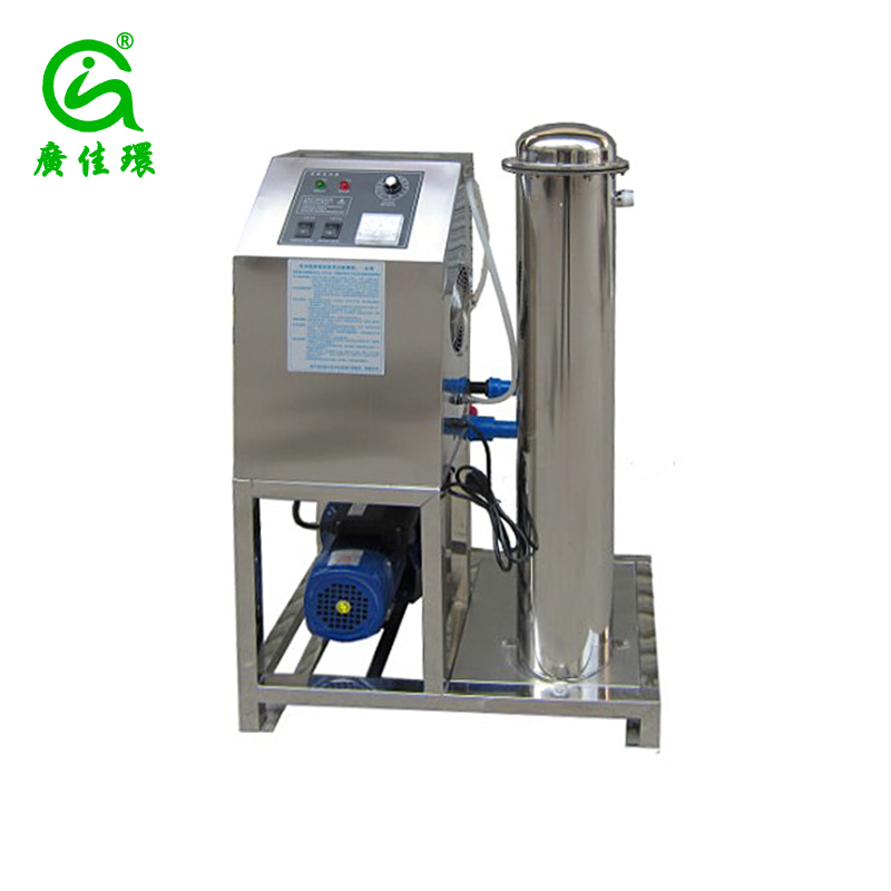 HY系列空氣型HY-S-01臭氧水生成器臭氧水消毒機臭氧水機臭氧水混合器產品型號：HY-S-01臭氧產量：5克/小時產品尺寸：550x400x880(mm)冷卻方式：水冷型供電電源：220V/50Hz產品功耗：600